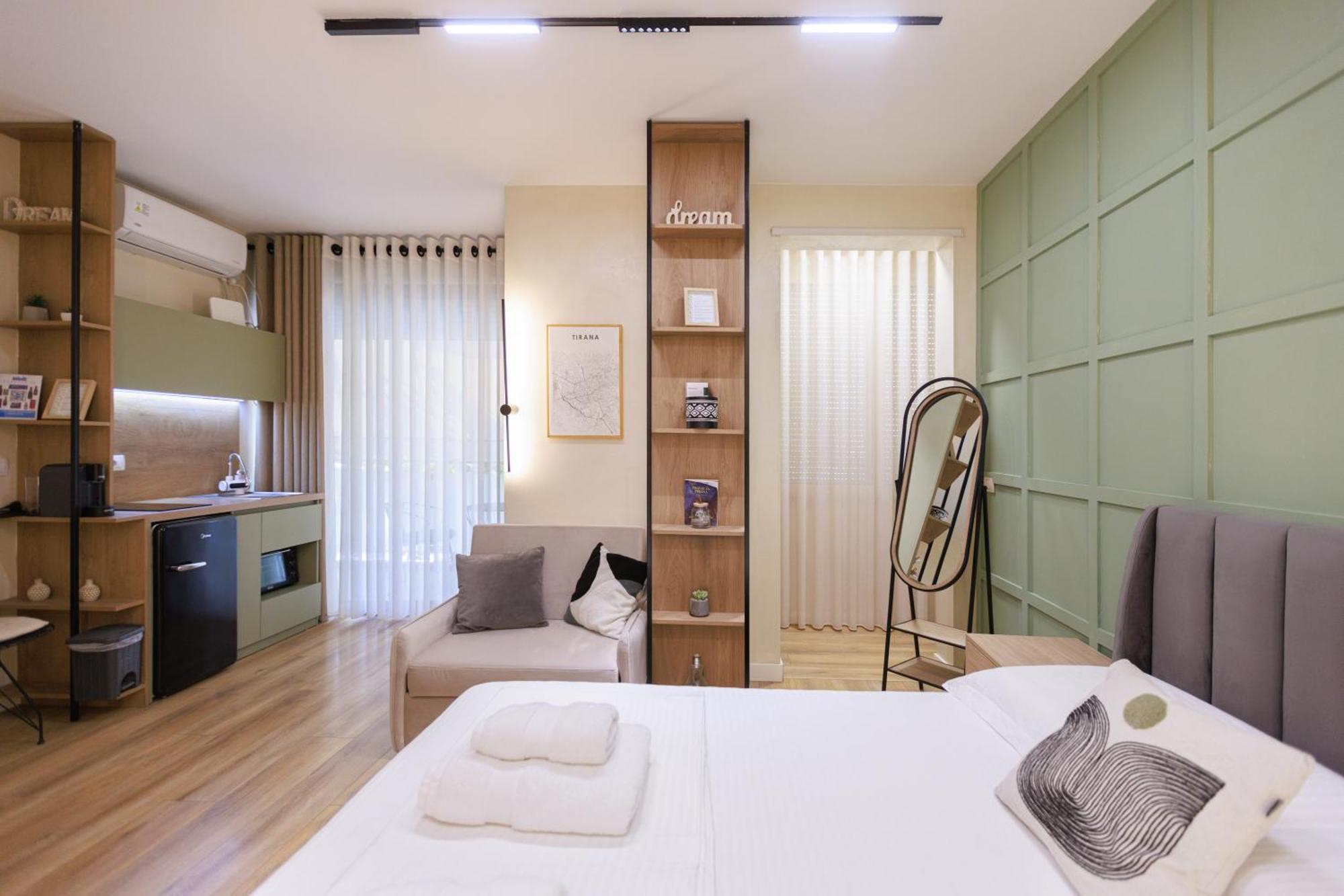 Syncron Apartments In The Center Of Tirana Exterior photo